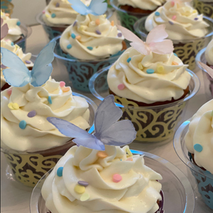 butterfly cupcake topper